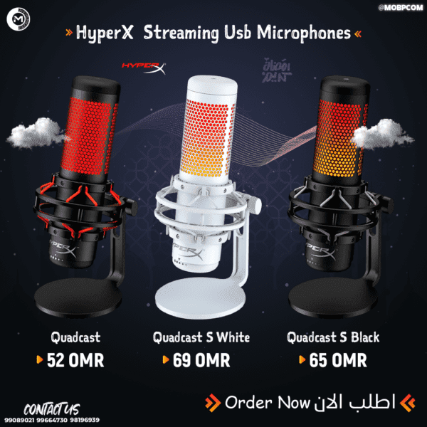 HyperX Streaming USB Microphones