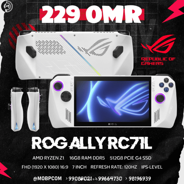 ROG ALLY RC71L Gaming Console