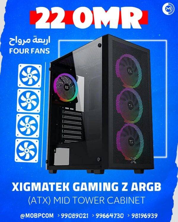 XIGMATEK GAMING Z ARGB CASE ATX