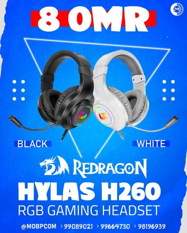 REDRAGON HYLAS H260 RGB Gaming Headset