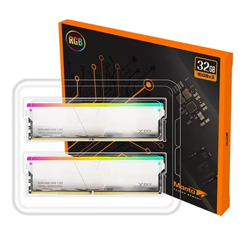 V Color Manta XSky RGB 32GB (16GBx2) 5600MHz DDR5