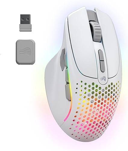GLORIOUS GAMING MOUSE MODEL I 2 WIRELESS WHITE