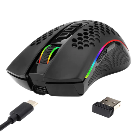 Redragon M808 Storm Lightweight RGB Wireless Gaming Mouse