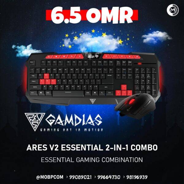 ARES V2 ESSENTIAL 2 IN 1 COMBO MOUSE KEYBOARD