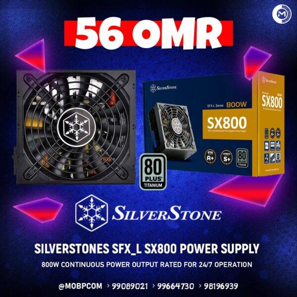 SILVERSTONES SFX L SX800 POWER SUPPLY 800W