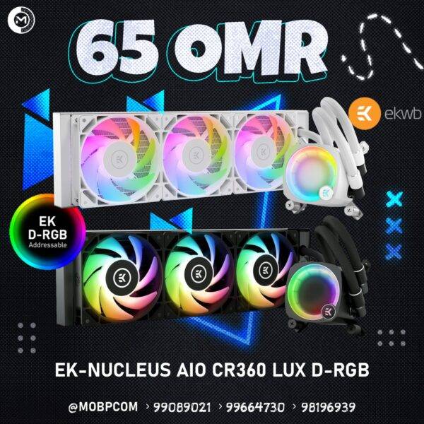EKWB NUCLEUS AIO CR360 LUX D RGB COOLER