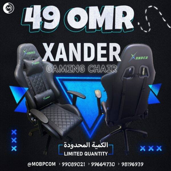 XANDER GAMING CHAIR BLACK