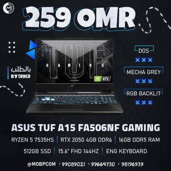 ASUS TUF A15 FA506NF GAMING LAPTOP RTX 2050