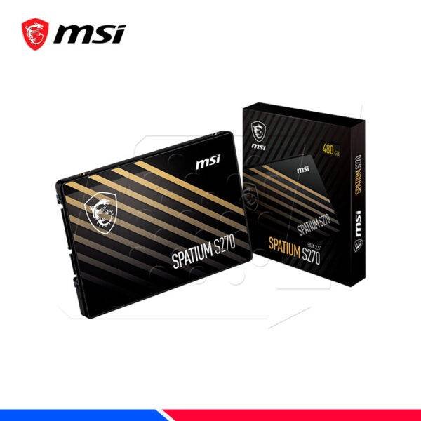 SSD MSI SPATIUM S270 480GB SATA 2 5