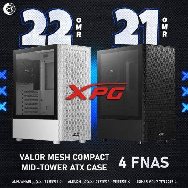 XPG VALOR MESH COMPACT MID TOWER ATX CASE