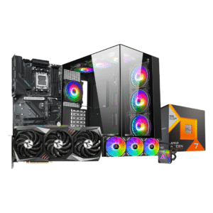 MSI 3080 GAMING X TRIO 10GB, RYZEN 7 7800X3D, ANTEC ARGB SYMPHONY 360 LIQUID COOLER, B850 GAMING WIFI 6 GIGABYTE, 32GB 6000 MHZ, XANDER NEPTUNE GAMING CASE WITH 6 RGB FANS, 1TB GEN 4, 750W GOLD
