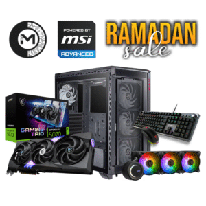 MSI RTX 5070 12G GAMING TRIO OC, INTEL I5 13400F, MSI MAG CORELIQUID E360, MSI B760M, MSI 1TB M.2 GEN 4, 16 GB 3200 MHZ, 850W GOLD, XPG BATTLECRUISER SUPER GAMING CASE - 3 FANS