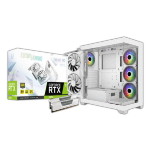 RTX 3070 8GB White | Intel i5-14400 | DeepCool AG200 | B760 Gaming Plus WiFi | 16GB DDR5 5600MHz | 1TB Gen4 WD Blue SSD | FSP M340 (4 Fans) | 700W PSU | White Gaming PC