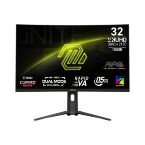 MSI MAG 321CUPDF 32" 4K 165HZ CURVED GAMING MONITOR – IMMERSIVE POWER, UNMATCHED CLARITY