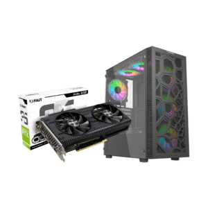 RTX 3050 8GB GALAX, INTEL I5 10400F, DEEPCOOL AG200, H610M, 16 GB RAM, 500 GB SSD, 650W DEEP COOL, TWISTED MINDS 03 SPIDER GAMING CASE - 4 FANS
