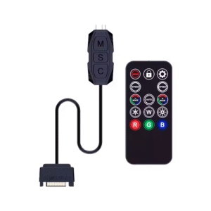 SNOWMAN Most Popular SATA Mini 5V-3PIN ARGB Controller Remote Control Heatstick Chassis Fan Light LED Controller Computer Fans