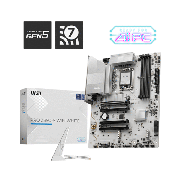 MSI PRO Z890-S WIFI WHITE