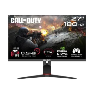 GAMEON Call Of Duty (COD) COD27FHD180IPS 27" FHD, 180Hz, MPRT 0.5ms, HDMI 2.1, Fast IPS, HDR Ready Gaming Monitor with Adjustable Stand (Support VRR & PS5)