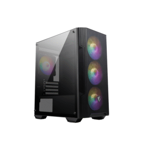 MSI MAG FORGE M100A RGB Micro ATX Gaming Case - Black