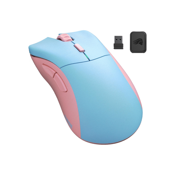 Glorious Model D PRO Wireless Gaming Mouse – Skyline Edition – Blue/Pink – Ultra-Lightweight, 1000Hz Polling Rate, 2.4GHz Wireless, 80h Battery - Image 10