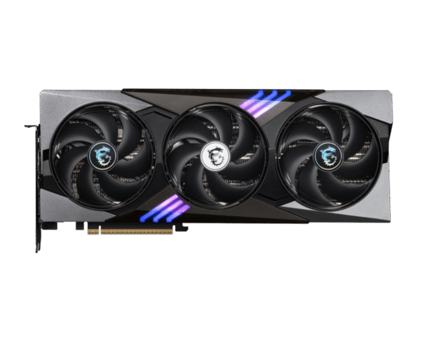 MSI - NVIDIA GeForce RTX 5080 16G GAMING TRIO OC BLACK 16GB GDDR7 PCI Express Gen 5 Graphics Card - Black - Image 2
