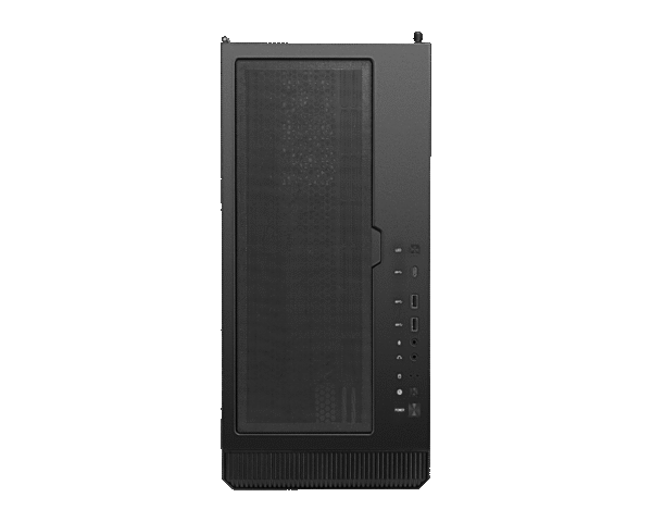 MSI MPG Velox 100R-Mid-Tower Gaming PC Case - Tempered Glass Side Panel - 4 x 120mm ARGB Fans - Liquid Cooling Support up to 360mm Radiator - Mesh Panel for Optimized Airflow - Image 8