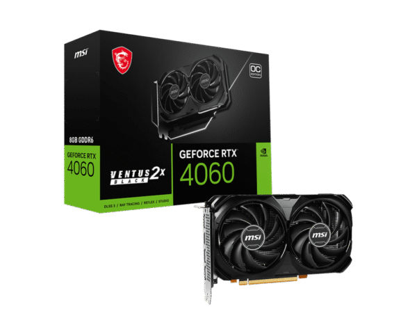Powered By MSI Essential-MSI VGA GEFORCE RTX 4060 VENTUS 2X BLACK 8G OC,CPU i5-13400F,MSI PRO B760M-P DDR5 BLACK,XPG RM DDR5 16GB,GAMEON 750W BRONZE PSU,LEXAR 512GB M.2 SSD,REDRAGON 240MM COOLER,GAMEON EMPEROR III PC CASE - Image 3