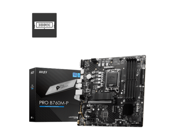 Powered By MSI Essential-MSI VGA GEFORCE RTX 4060 VENTUS 2X BLACK 8G OC,CPU i5-13400F,MSI PRO B760M-P DDR5 BLACK,XPG RM DDR5 16GB,GAMEON 750W BRONZE PSU,LEXAR 512GB M.2 SSD,REDRAGON 240MM COOLER,GAMEON EMPEROR III PC CASE - Image 4