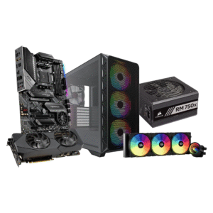 RTX 2080 SUPER 8 GB ASUS, RYZEN 7 3800X, 360M REDRAGON, MAG X570 TOMAHAWK WIFI, 750W CORSAIR RM GOLD, MONTECH AIR 903 MAX GAMING CASE, 32GB DDR4, 1TB M.2 - 4 FANS