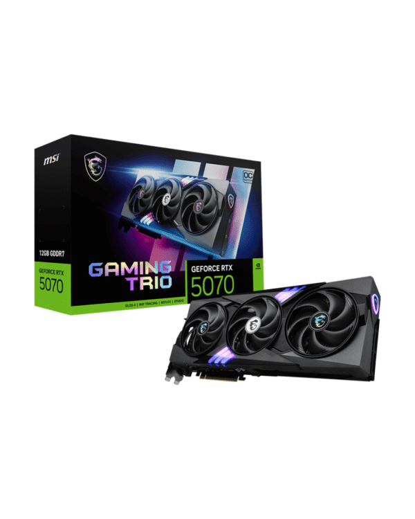 MSI RTX 5070 12G GAMING TRIO OC, INTEL I5 13400F, MSI MAG CORELIQUID E360, MSI B760M, MSI 1TB M.2 GEN 4, 16 GB 3200 MHZ, 850W GOLD, XPG BATTLECRUISER SUPER GAMING CASE - 3 FANS - Image 2