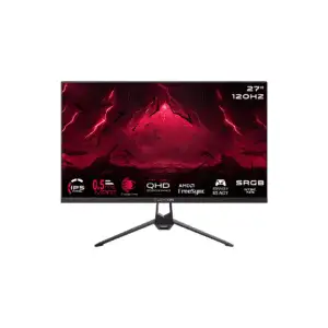 GAMEON GOES27QHD120IPS – 27" QHD Gaming Monitor, 120Hz, 0.5ms MPRT, Fast IPS Panel, HDMI 2.1, FreeSync & Adaptive-Sync