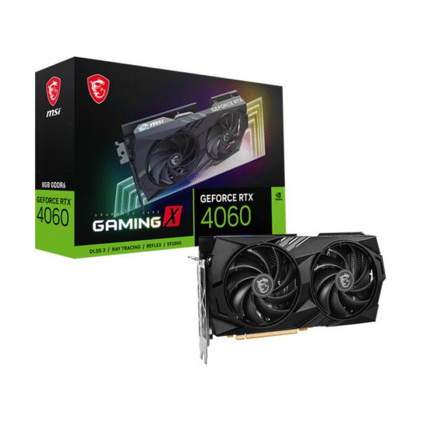 MSI VGA GeForce RTX 4060 GAMING X 8G VGA CARD