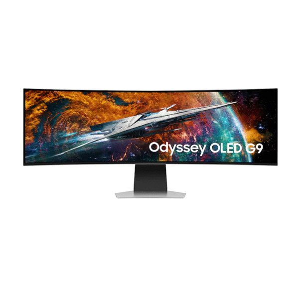 49" Odyssey G95SC QD-OLED Gaming Monitor – DQHD 5120x1440, 240Hz, HDR10+, 0.03ms, G-Sync Compatible