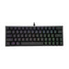 Cooler Master SK620 Wired Gaming Keyboard - Compact 60% Layout Low Profile RGB Blue Switches Mechanical Clicky Precision