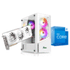 PURE AMD Radeon RX 7700 XT 12G GDDR6 White, intel i5 13400f, Ag 200 Cooler, H610m, 500 gb, 500 gb, 16 GB 3200mhz xpg, 700W, xander Velox TG White - 4 rgb fans