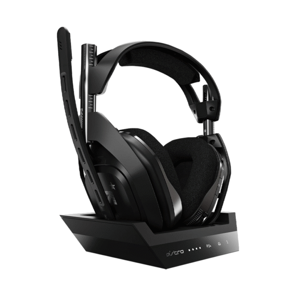 ASTRO Gaming A50 Wireless Headset + Base Station Gen 4 - Compatible With PS5, PS4, PC, Mac - Black/Silver