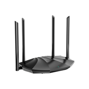 TENDA TX2 DUAL-BAND GIGABIT WI-FI 6 ROUTER AX 1500, GIGABIT LAN PORTS 4*6DBI EXTERNAL ANTENNAS, 5GHZ: UP TO 1201MBPS 2.4GHZ: UP TO 300MBPS