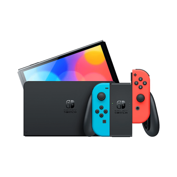 Nintendo Switch - OLED Model Neon Blue/Neon Red Set