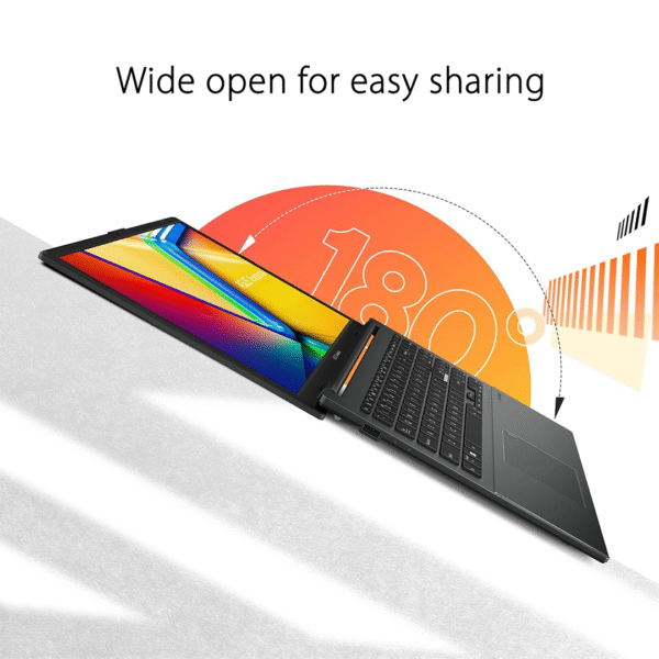 ASUS Vivobook 15 E1504FA-NJ287 – 15.6" FHD | Ryzen 5 7520U | 8GB LPDDR5 RAM | 512GB SSD | DOS | Mixed Black - Image 3