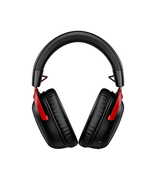HyperX Cloud III Wireless Gaming Headset for PC, PS5, PS4, up to 120-hour Battery, 2.4GHz Wireless, DTS Spatial Audio, 53mm Angled Drivers, Memory Foam, Durable Frame, 10mm Microphone, Black/Red - Image 2