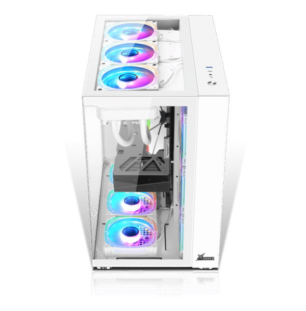 XANDER VELOX PRO ARGB ATX TEMPERED GLASS CASE 7 FANS - Image 8