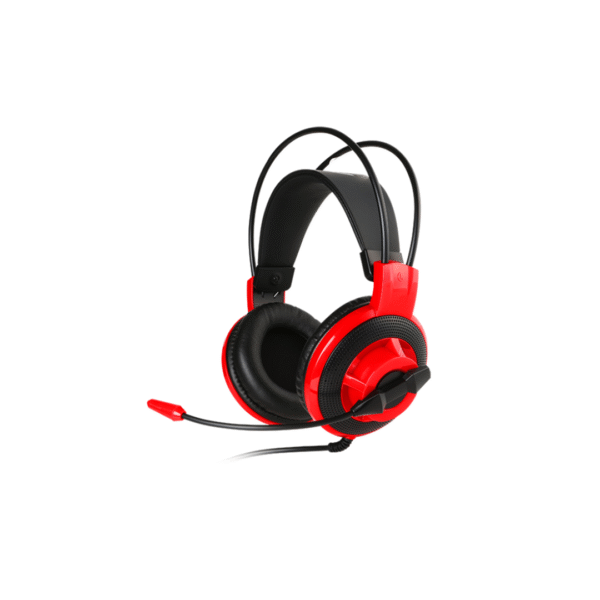 MSI DS501 Gaming Headset – 40mm Drivers, Omnidirectional Mic, Noise Reduction, 3.5mm Jack, Lightweight Design - Image 4