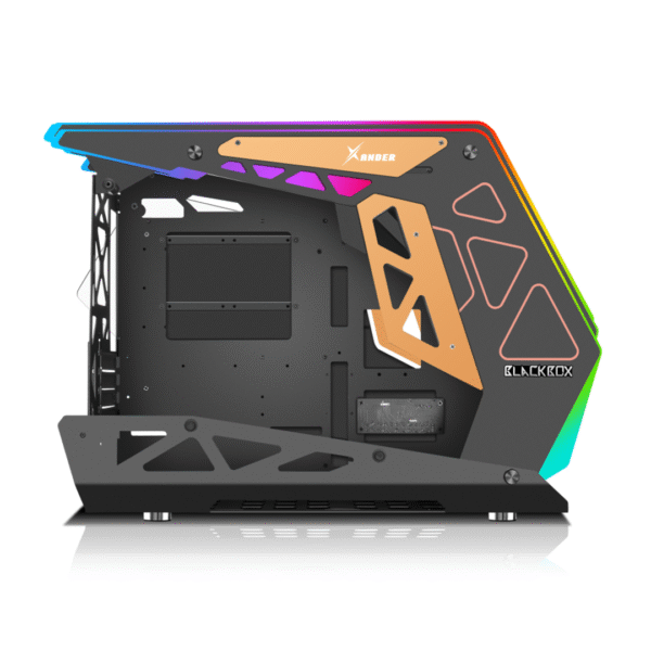 XANDER Gaming CASE ARGB Strip ATX Tempered Glass Case - Image 4