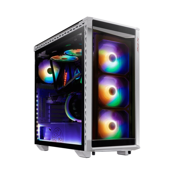 RX 7700 XT STEEL LEGEND 12GB OC, INTEL I5 12400F, AG200 COOLER, MSI H610M, 500 GB SSD, 16 GB 3200 MHZ, 700W, XPG BATTLECRUISER SUPER GAMING CASE - 4 FANS - Image 4