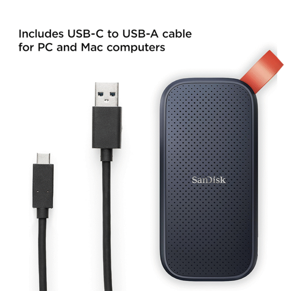 SanDisk 2TB Portable SSD - Up to 800MB/s, USB-C, USB 3.2 Gen 2, Updated Firmware - External Solid State Drive - Image 4