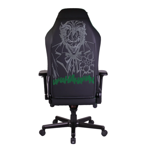 GAMEON x DC Licensed Gaming Chair With Adjustable 4D Armrest & Metal Base - Joker - Image 4