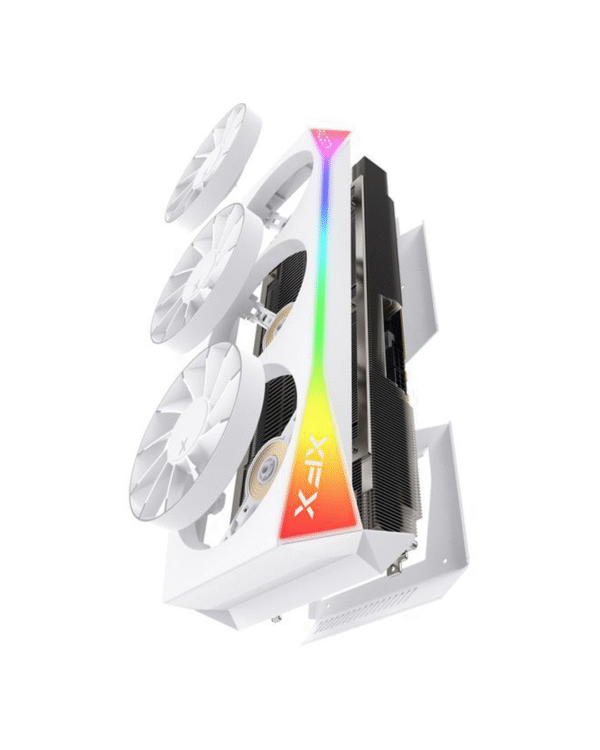 XFX Mercury AMD Radeon RX 9070XT 16 GB OC Magnetic Air Edition with RGB - Image 3
