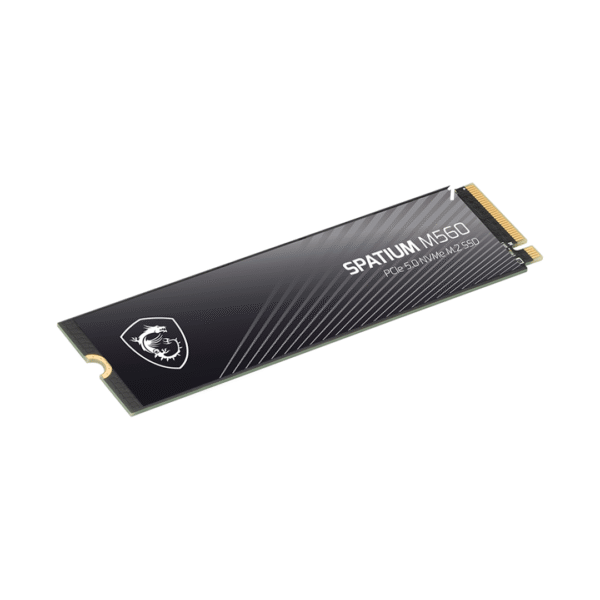 MSI SPATIUM M560 1TB PCIe 5.0 NVMe M.2 SSD – Gen5 | Read 10,300MB/s | Write 8,700MB/s - Image 4