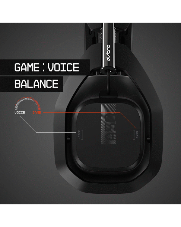 ASTRO Gaming A50 Wireless Headset + Base Station Gen 4 - Compatible With PS5, PS4, PC, Mac - Black/Silver - Image 4