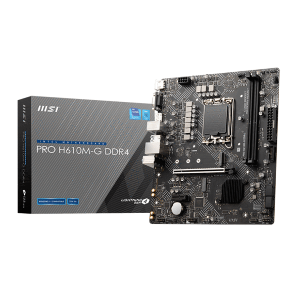 RX 7700 XT STEEL LEGEND 12GB OC, INTEL I5 12400F, AG200 COOLER, MSI H610M, 500 GB SSD, 16 GB 3200 MHZ, 700W, XPG BATTLECRUISER SUPER GAMING CASE - 4 FANS - Image 6